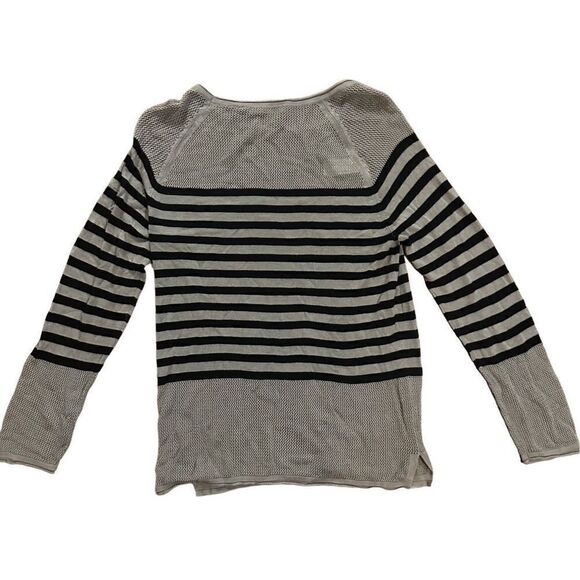 525 America black & light brown knit sweater sz small - Picture 2 of 6